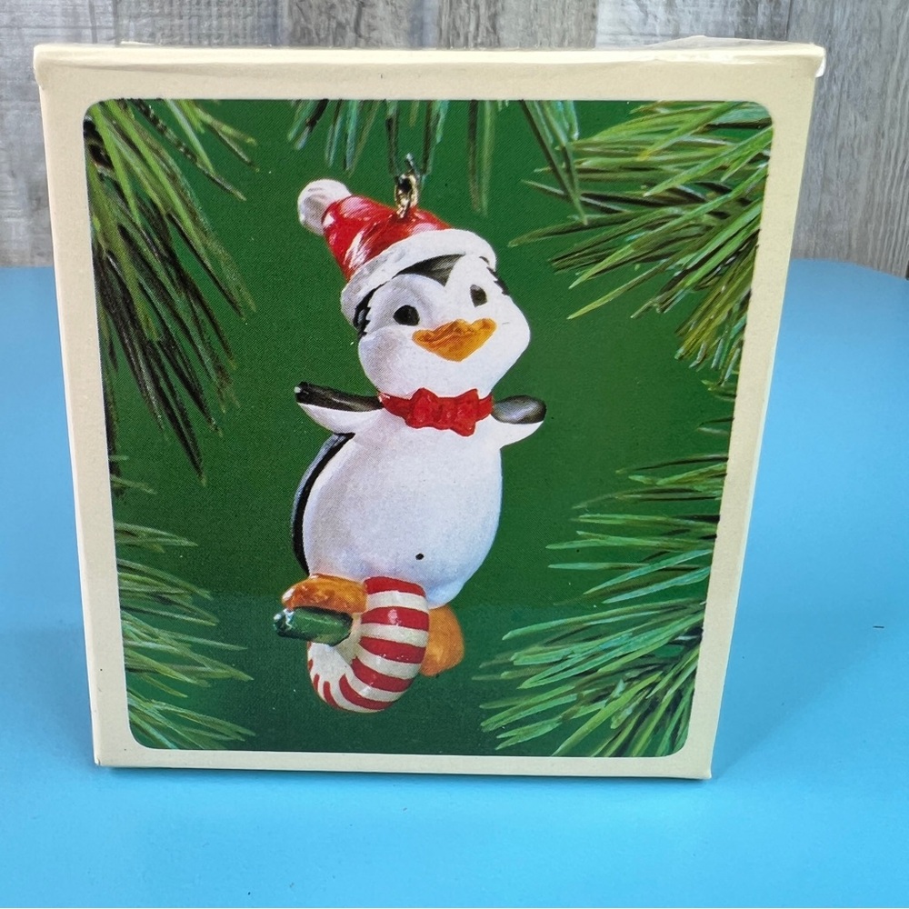 Hallmark Keepsake Ornament Peppermint Penguin 1983
